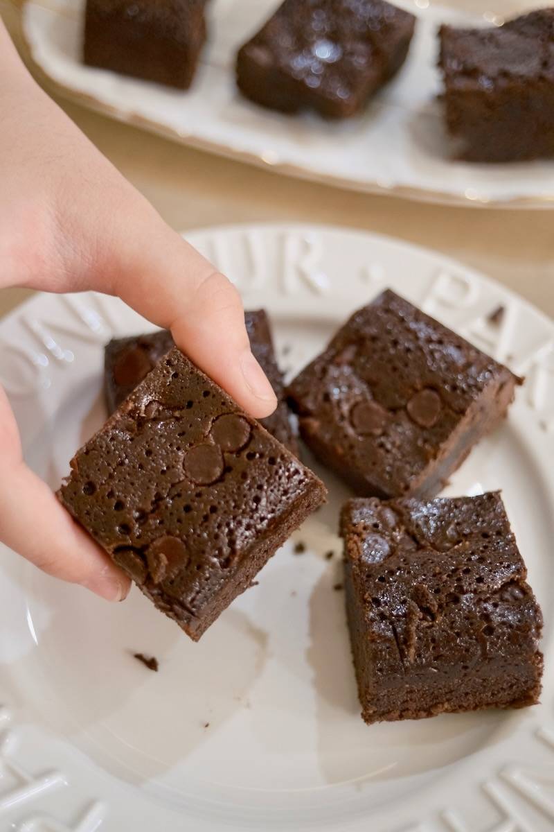 Classic Dark Chocolate Brownies