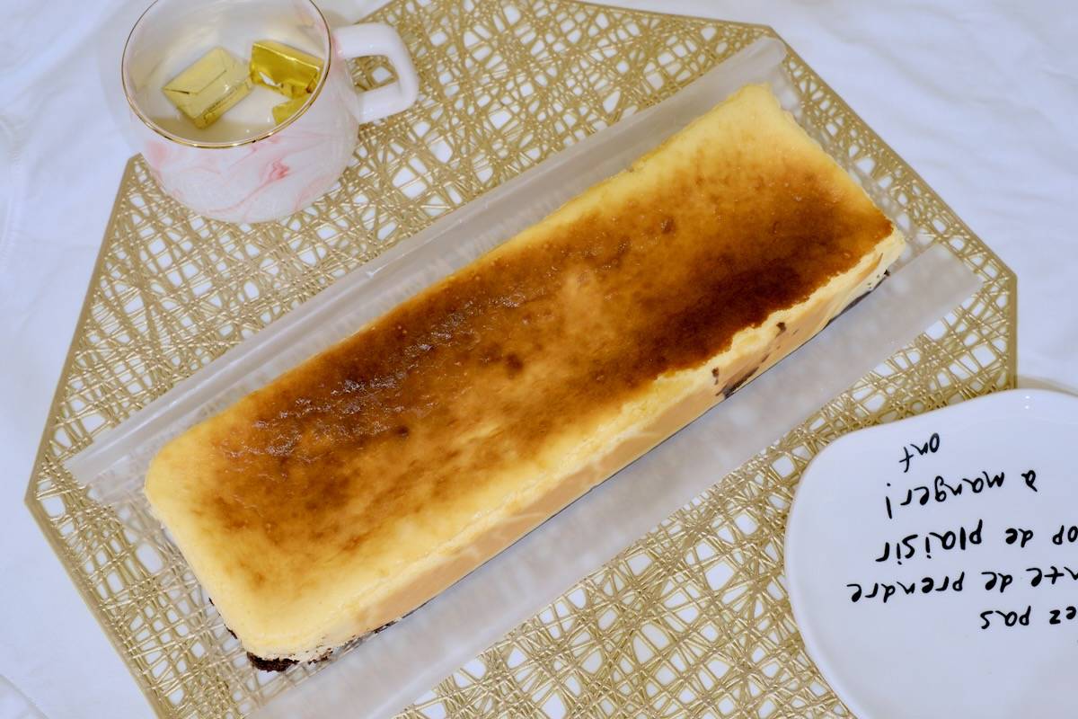 Brownie Burnt Cheese Cake