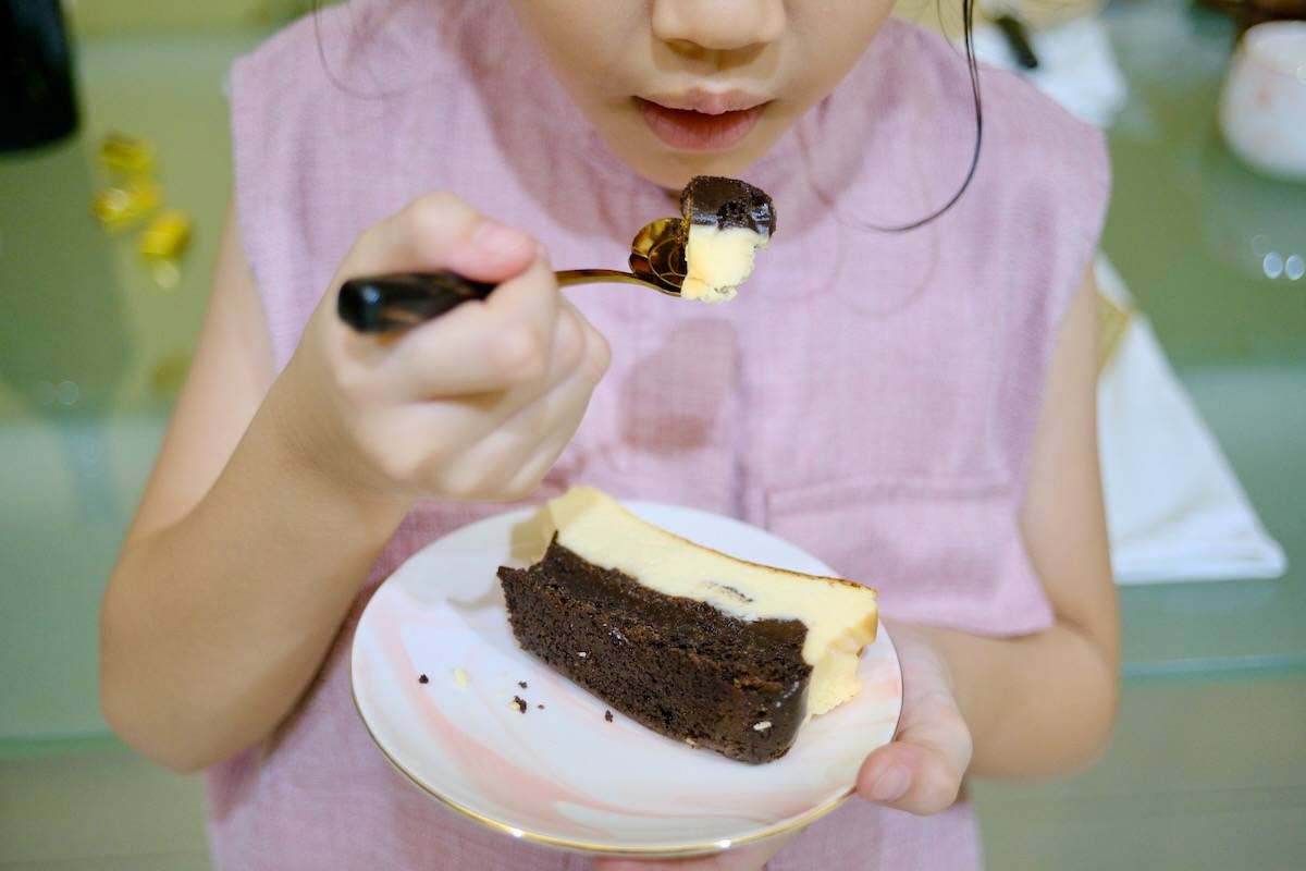 Brownie Burnt Cheese Cake