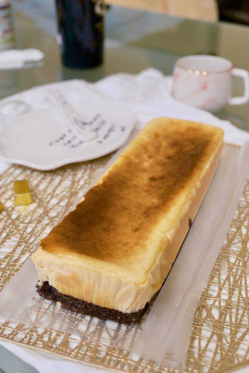Brownie Burnt Cheese Cake