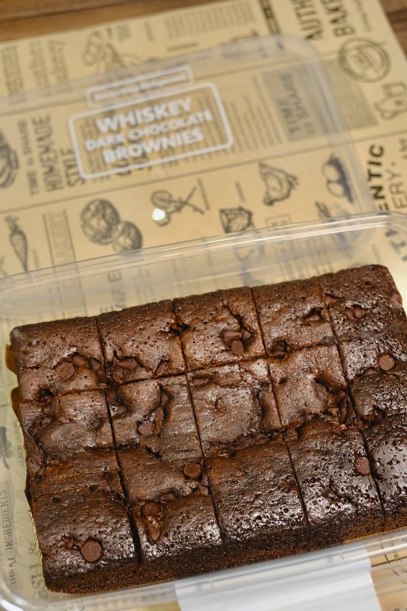 Signature (Whiskey) Dark Chocolate Brownies
