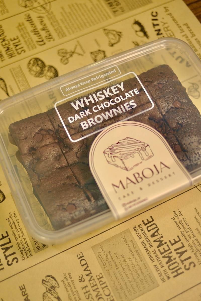 Signature (Whiskey) Dark Chocolate Brownies